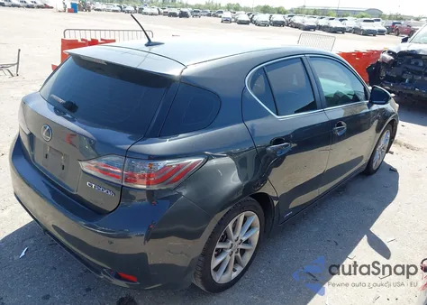 2011 Lexus Ct 200H Premium из США, поврежденный, VIN JTHKD5BH0B2009770